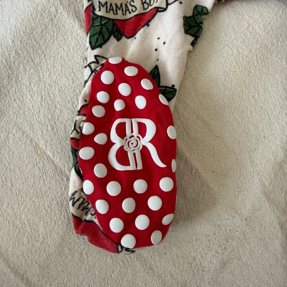 Bums & Roses Mama’s Boy Bamboo Sleeper 0-3M